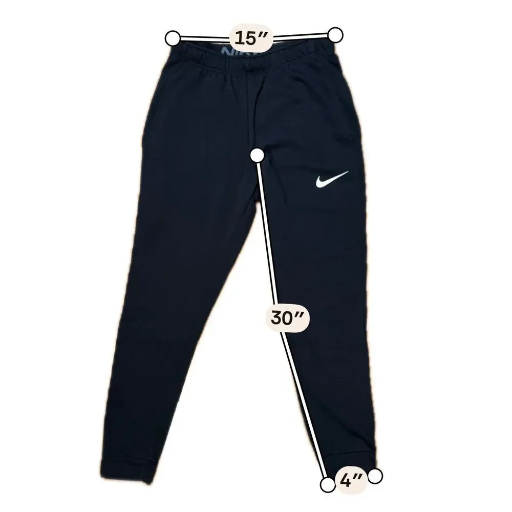 Nike Dri-FIT Academy Pro Joggers Mens Black Tapered Drawstring Elastic Waist M
